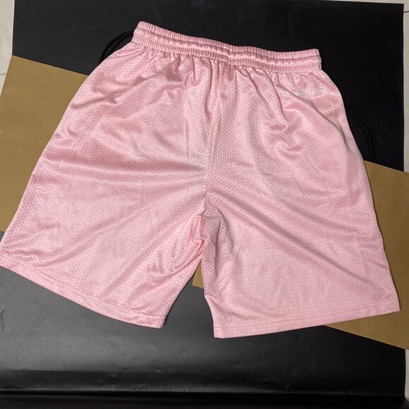 Chrome Hearts Mesh Varsity Shorts Pink - Picture 5 of 6